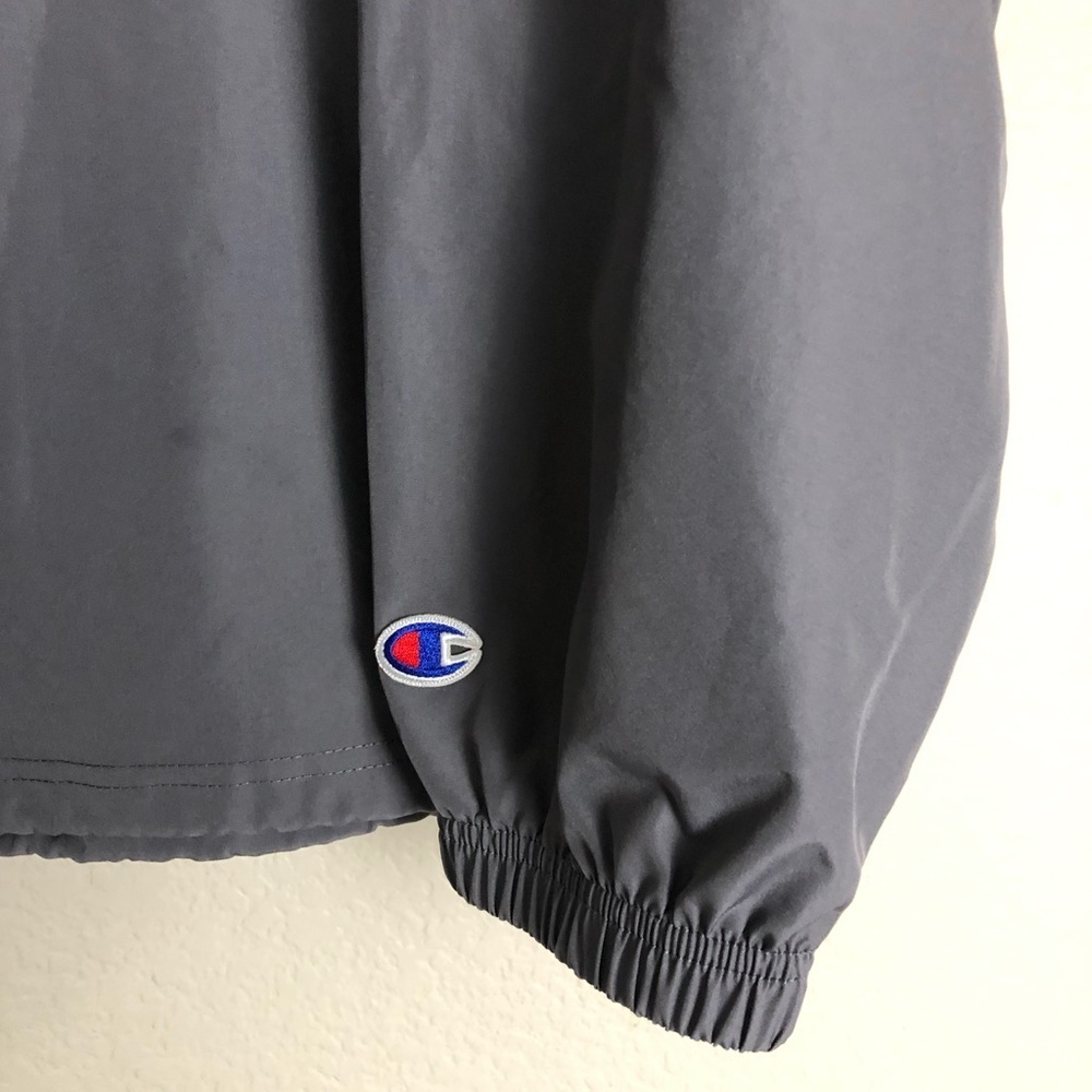 Champion Windbreaker 1/4 Zipper Pullover Jacket XL - Picture 2 of 8